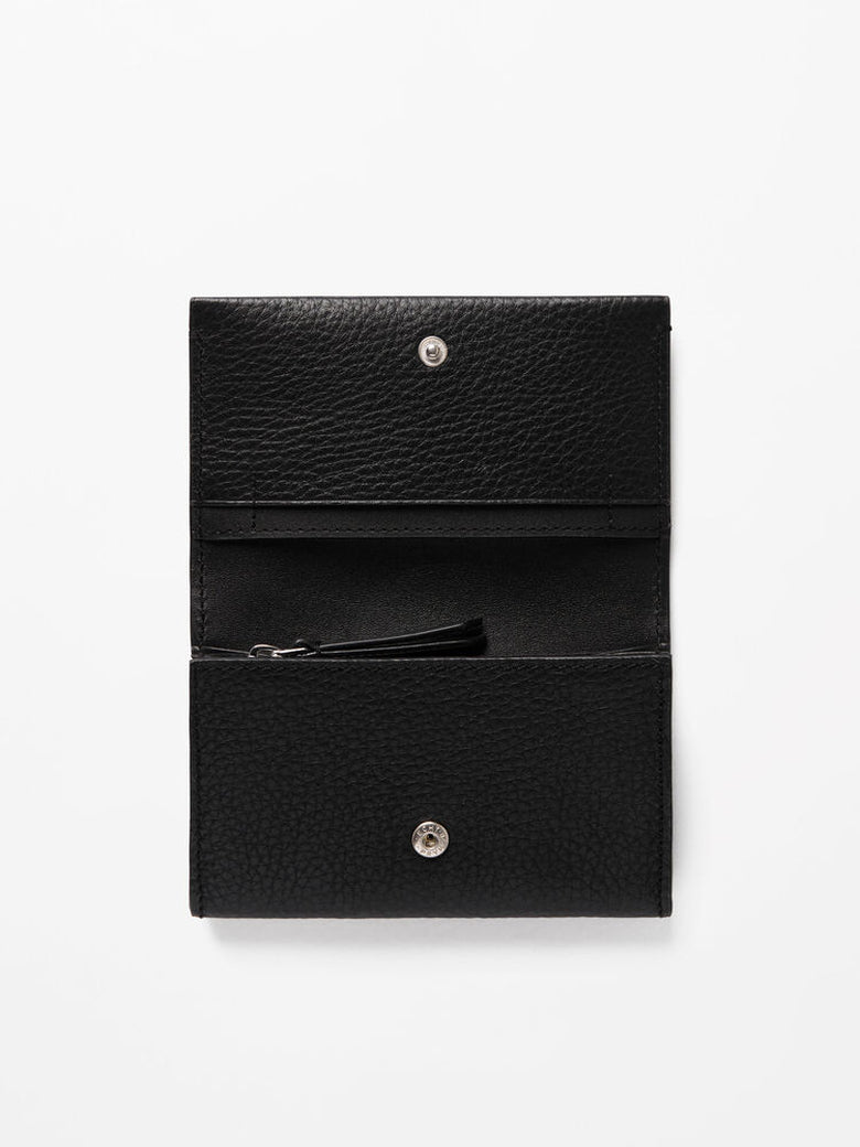 VIGLO LEATHER WALLET BLACK