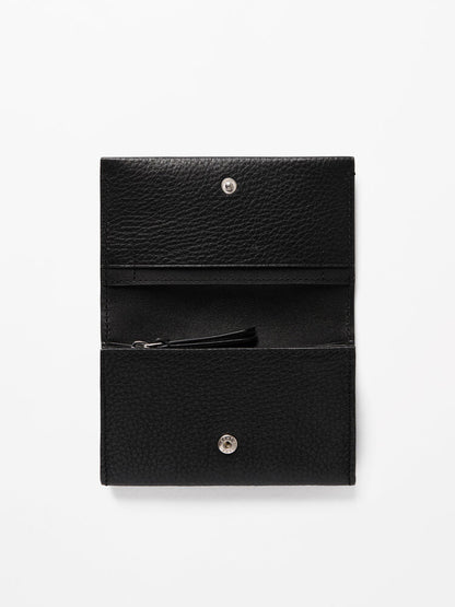VIGLO LEATHER WALLET BLACK