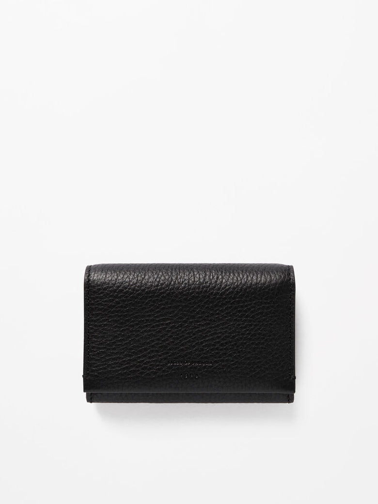 VIGLO LEATHER WALLET BLACK