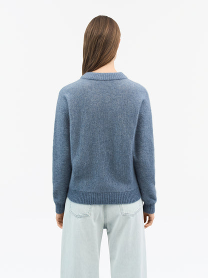 GWYNN MOHAIR-MERINO PULLOVER