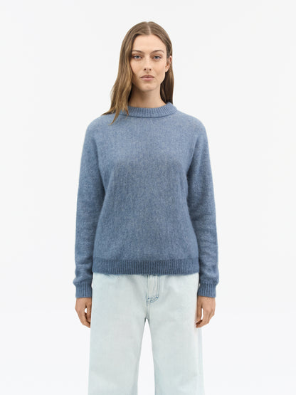 GWYNN MOHAIR-MERINO PULLOVER