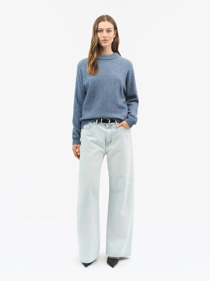 GWYNN MOHAIR-MERINO PULLOVER