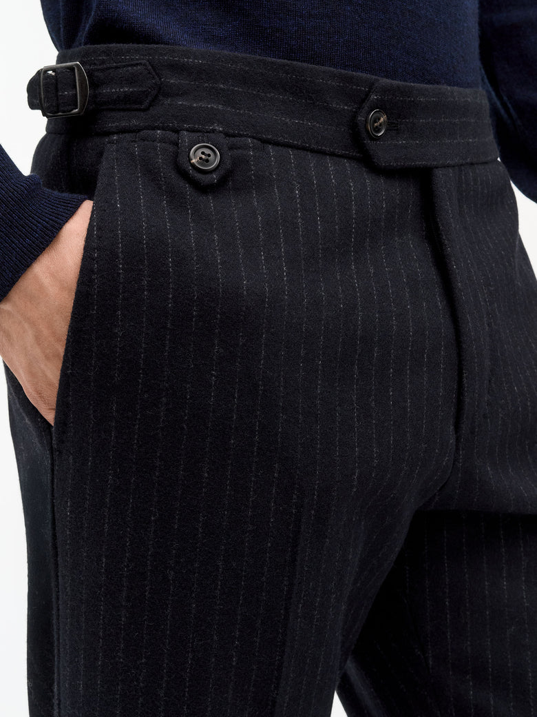 TENSE A PINSTRIPE TROUSERS