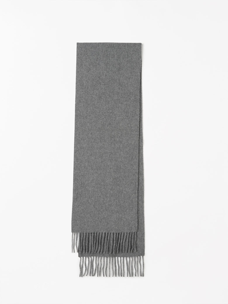 SYLAN RWS WOOL SCARF DARK GREY
