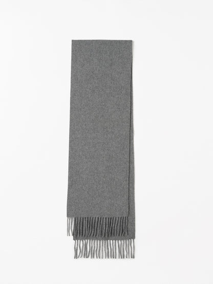 SYLAN RWS WOOL SCARF DARK GREY