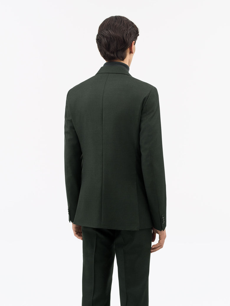 EASE SLIM-FIT BLAZER DARK GREEN