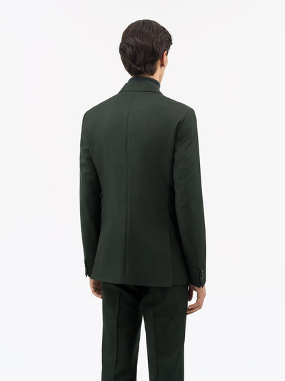 EASE SLIM-FIT BLAZER DARK GREEN