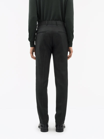 TENUTA SLIM-FIT TROUSER DARK GREEN