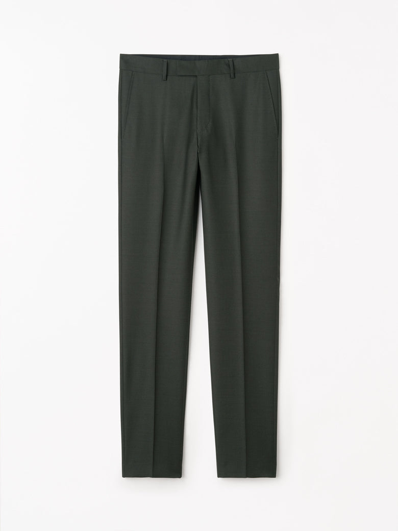 TENUTA SLIM-FIT TROUSER DARK GREEN