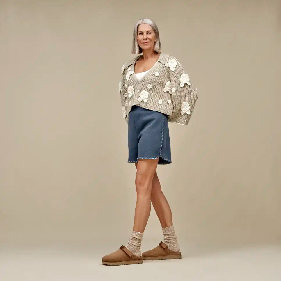 W GOLDENSTAR CLOG CHESTNUT