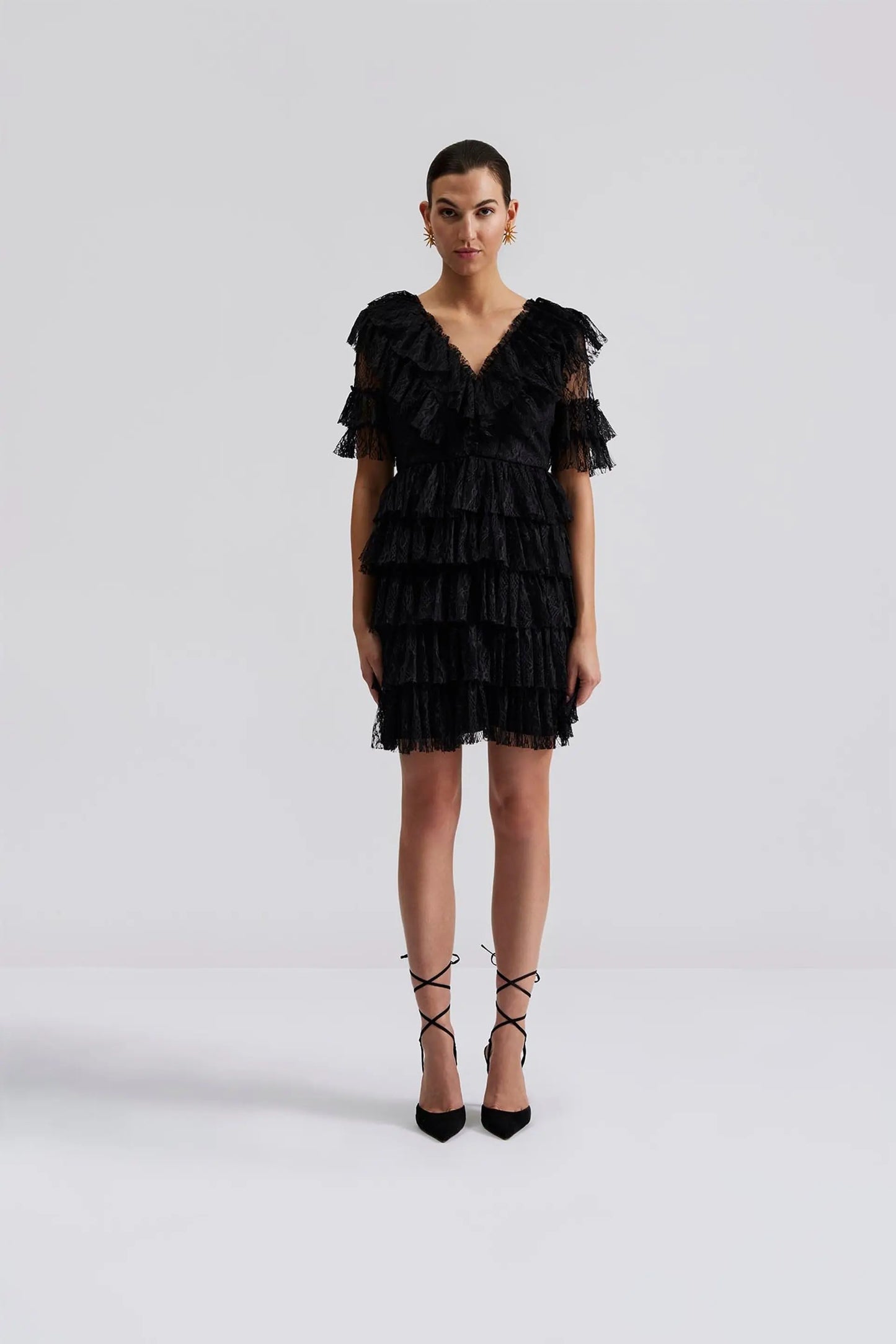 SKY MINI DRESS BLACK