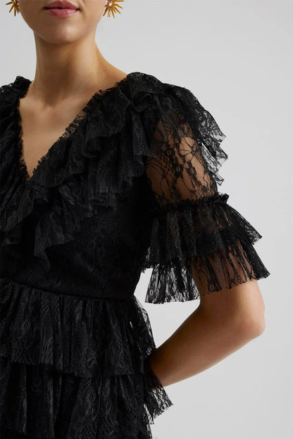SKY MINI DRESS BLACK