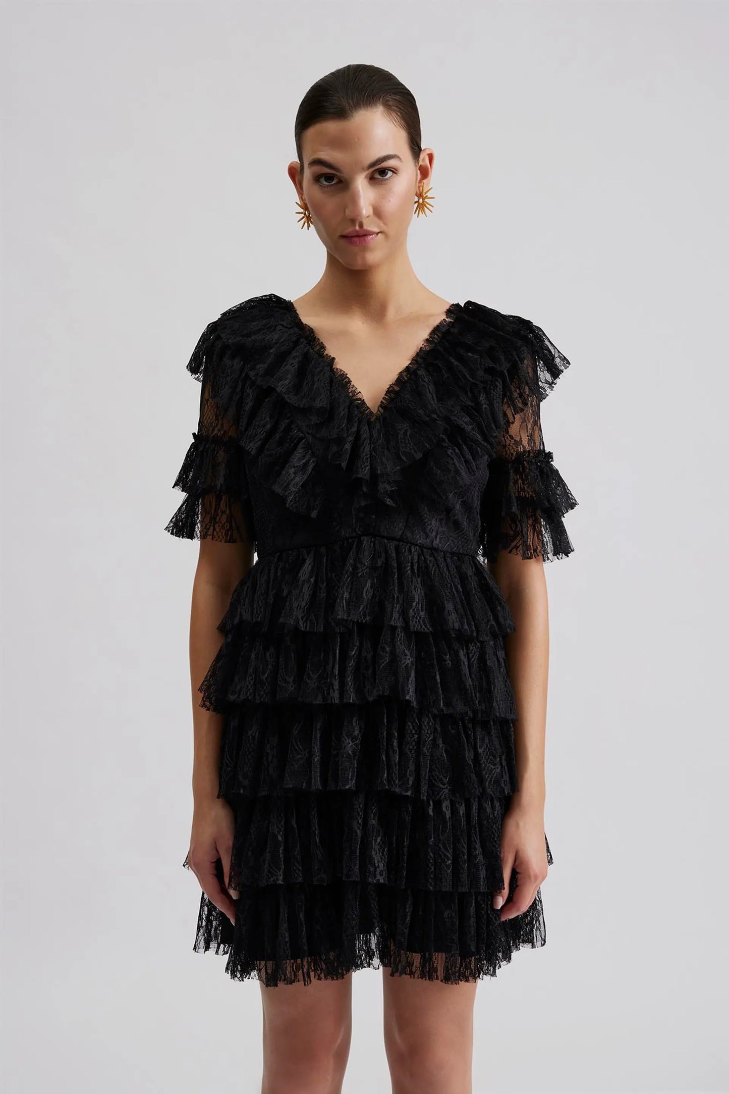 SKY MINI DRESS BLACK