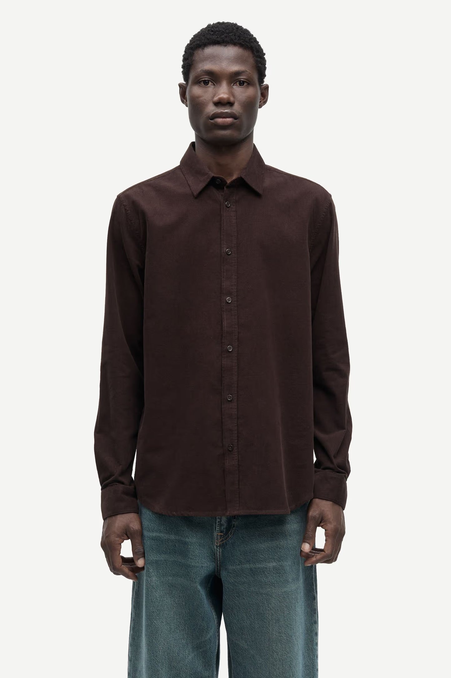 SALIAM NX SHIRT 10504 BLACK COFFEE