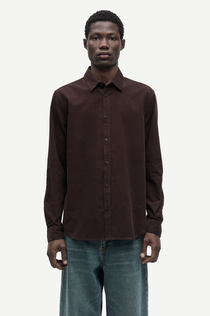 SALIAM NX SHIRT 10504 BLACK COFFEE