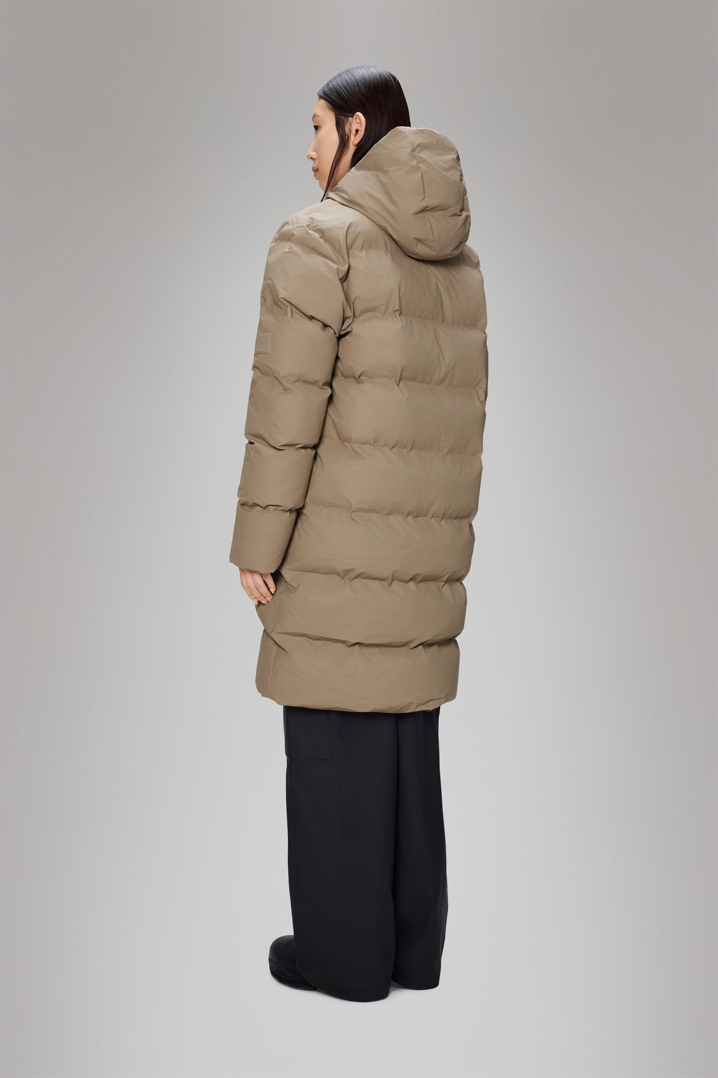 ALTA LONGER PUFFER JACKET W3T4 BEIGE