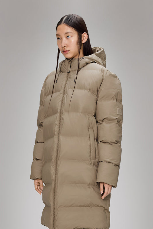 ALTA LONGER PUFFER JACKET W3T4 BEIGE