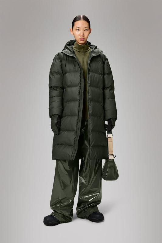 ALTA LONGER PUFFER JACKET W3T4 GREEN
