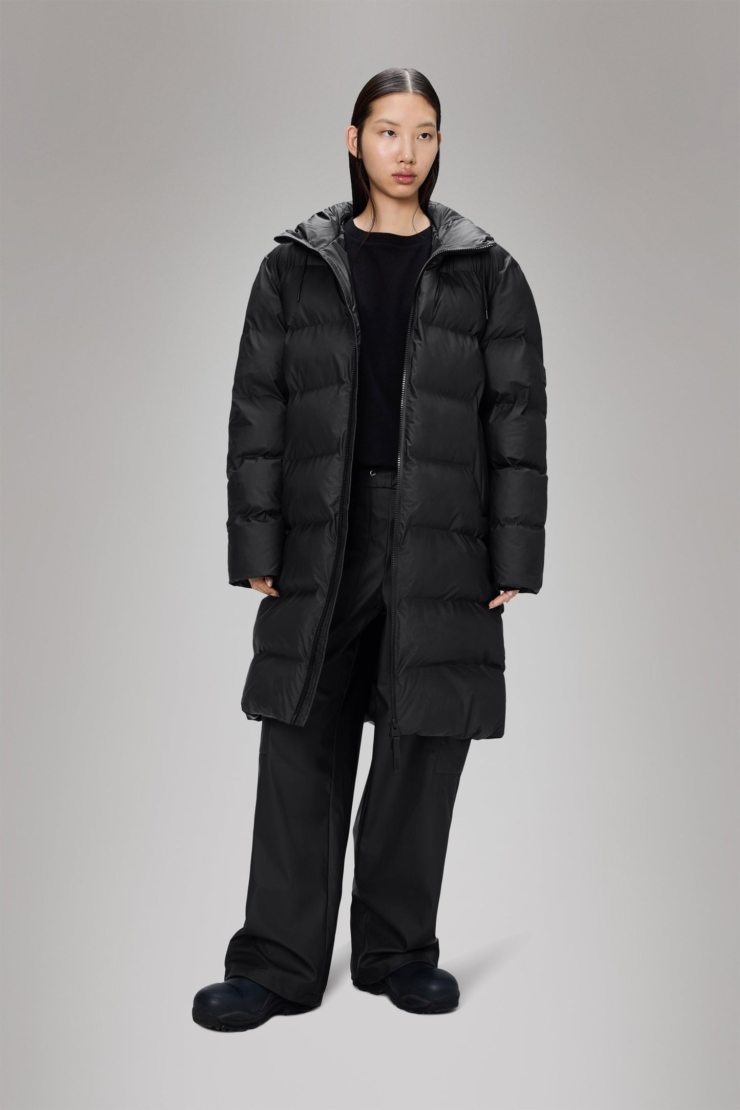 ALTA LONGER PUFFER JACKET W3T4 BLACK