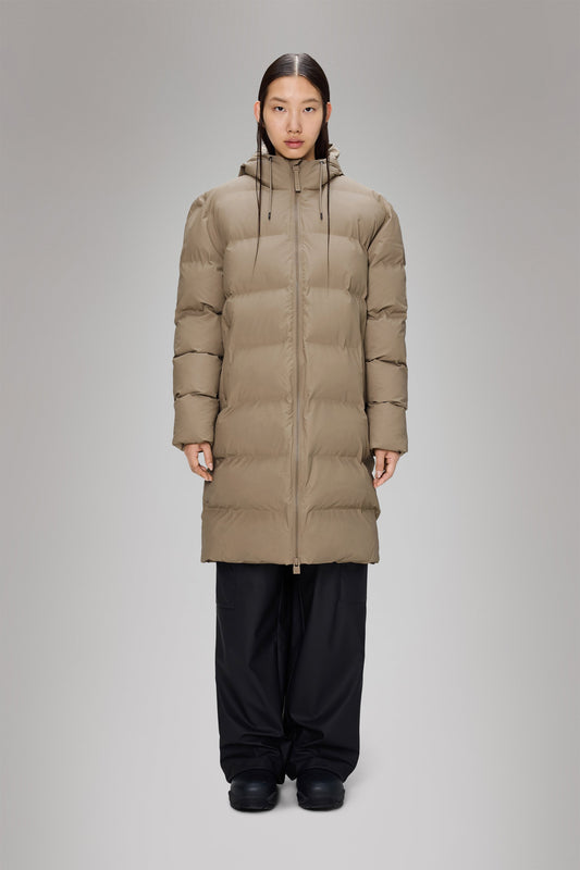 ALTA LONGER PUFFER JACKET W3T4 BEIGE
