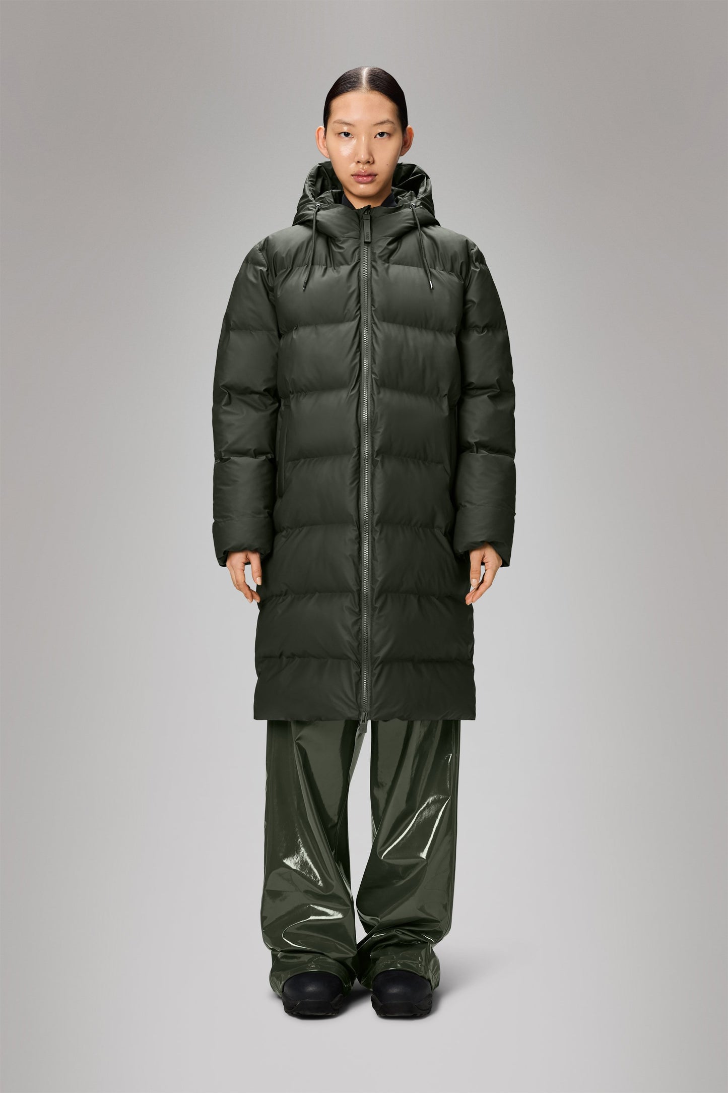 ALTA LONGER PUFFER JACKET W3T4 GREEN
