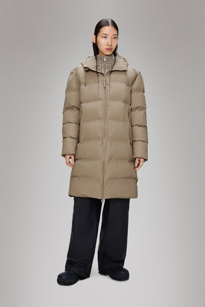 ALTA LONGER PUFFER JACKET W3T4 BEIGE