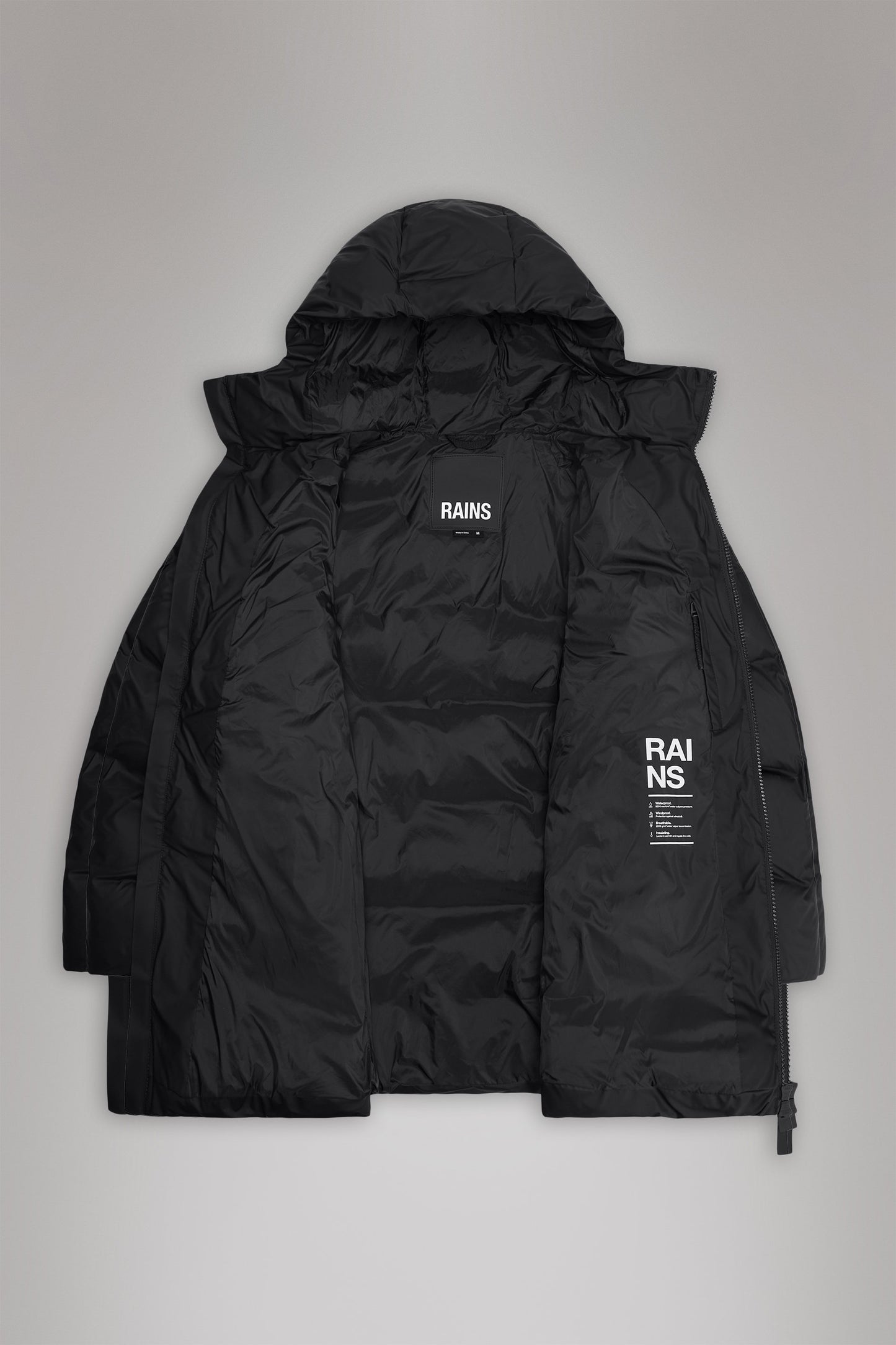 ALTA LONG PUFFER CARGO JACKET W3T4 DRIFT