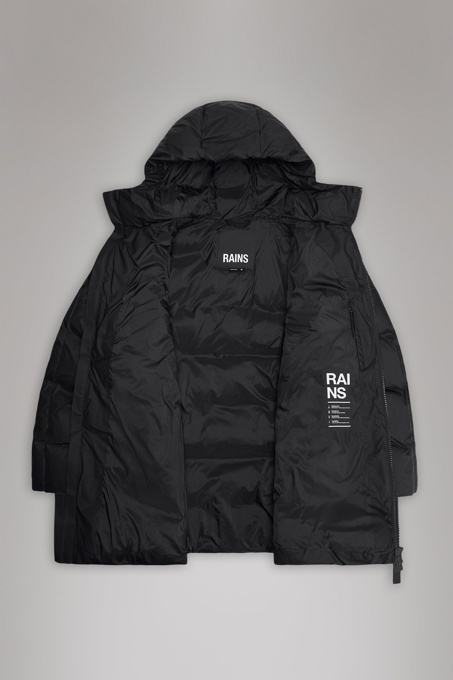 ALTA LONG PUFFER CARGO JACKET W3T4 GREEN