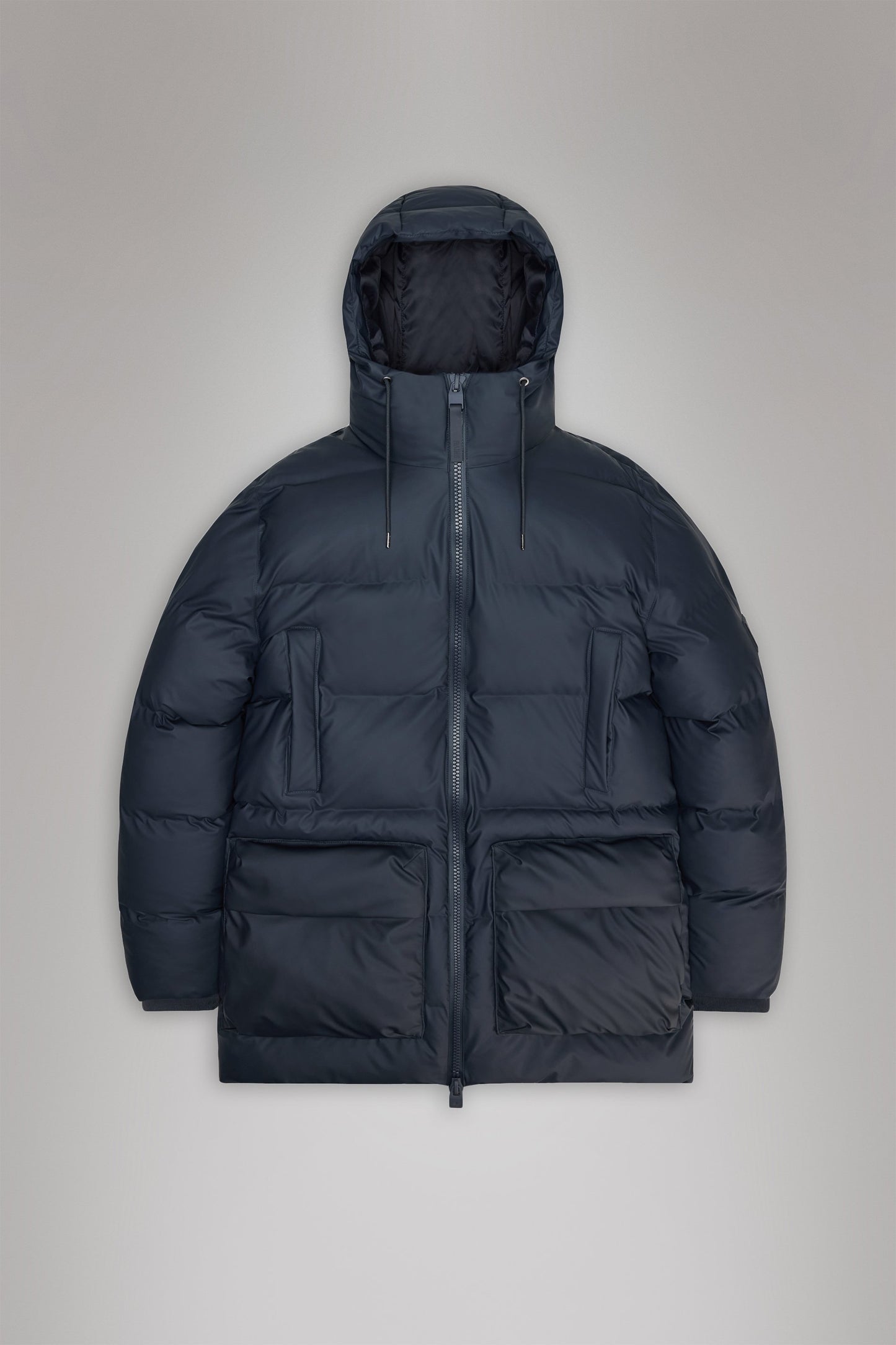 ALTA LONG PUFFER CARGO JACKET W3T4 NAVY