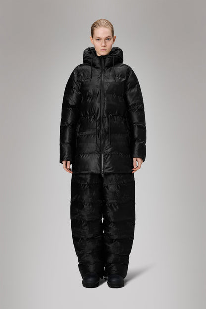 ALTA LONG PUFFER STRING JACKET W3T4 COAL
