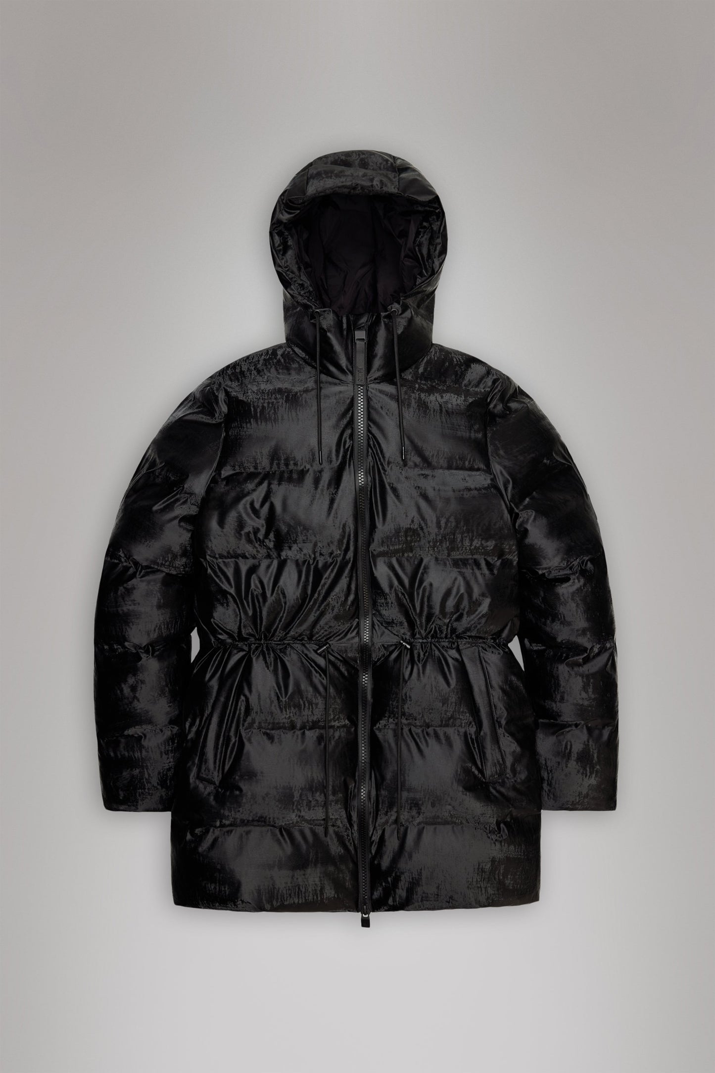 ALTA LONG PUFFER STRING JACKET W3T4 COAL