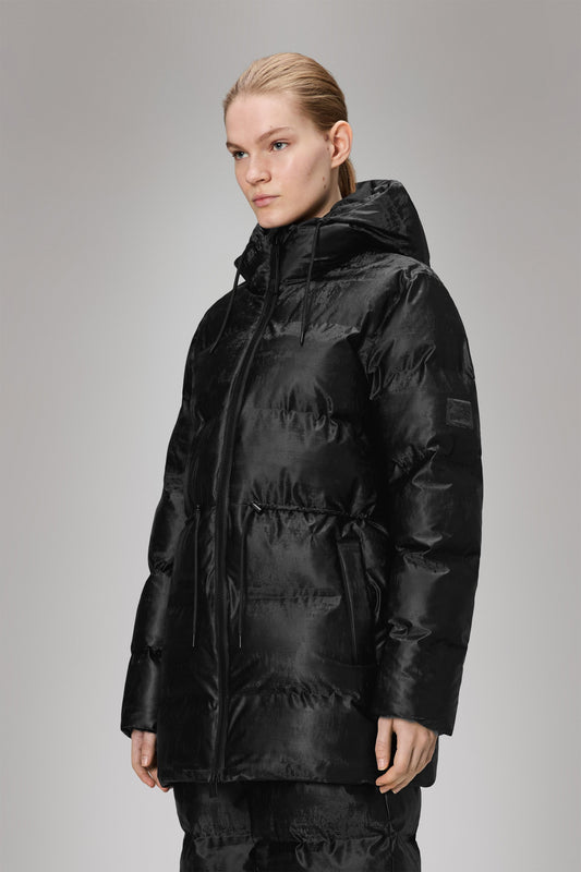 ALTA LONG PUFFER STRING JACKET W3T4 COAL