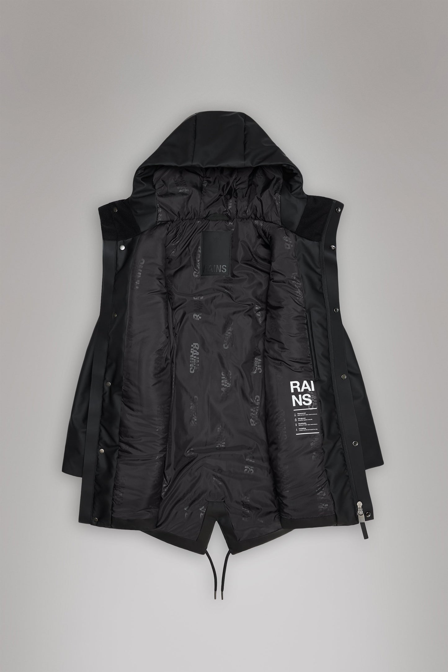 NOME STRING W PARKA W3T3 BLACK
