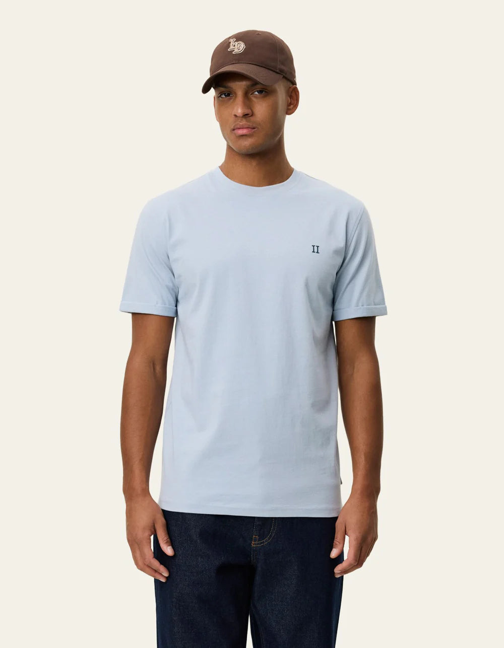 NORREGAARD CONTRAST T-SHIRT BLUE FROG