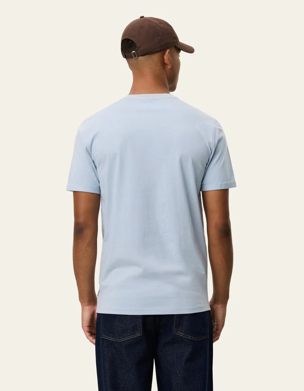 NORREGAARD CONTRAST T-SHIRT BLUE FROG