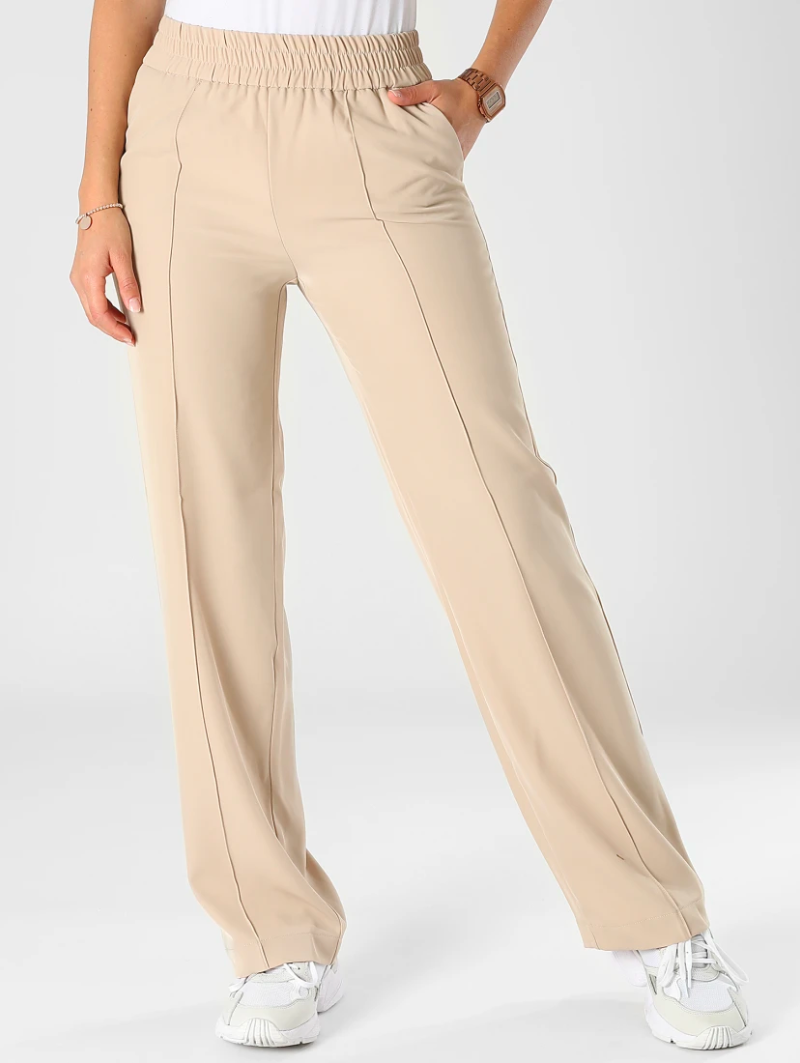 LUCY-LAURA BUKSE WIDE BEIGE