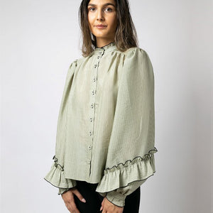 ANNALISA BLUSE GRØNN