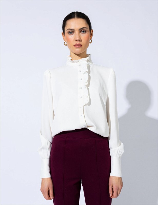 OLIVIA BLUSE OFFWHITE