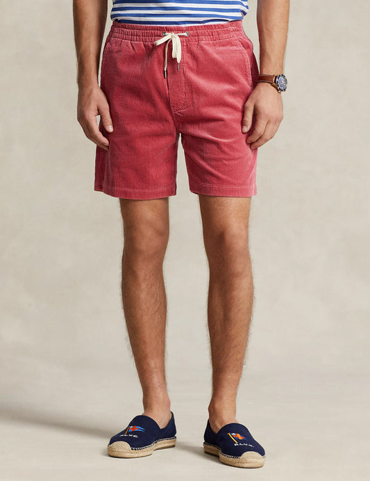 Polo Prepster Corduroy Shorts Red