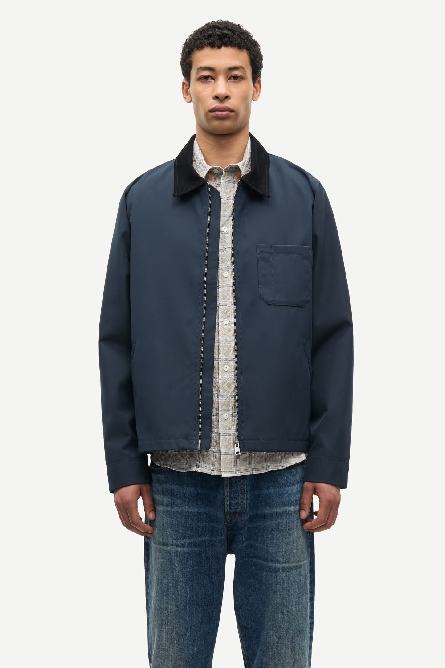 SAROBIN Z JACKET OLIVE GREY