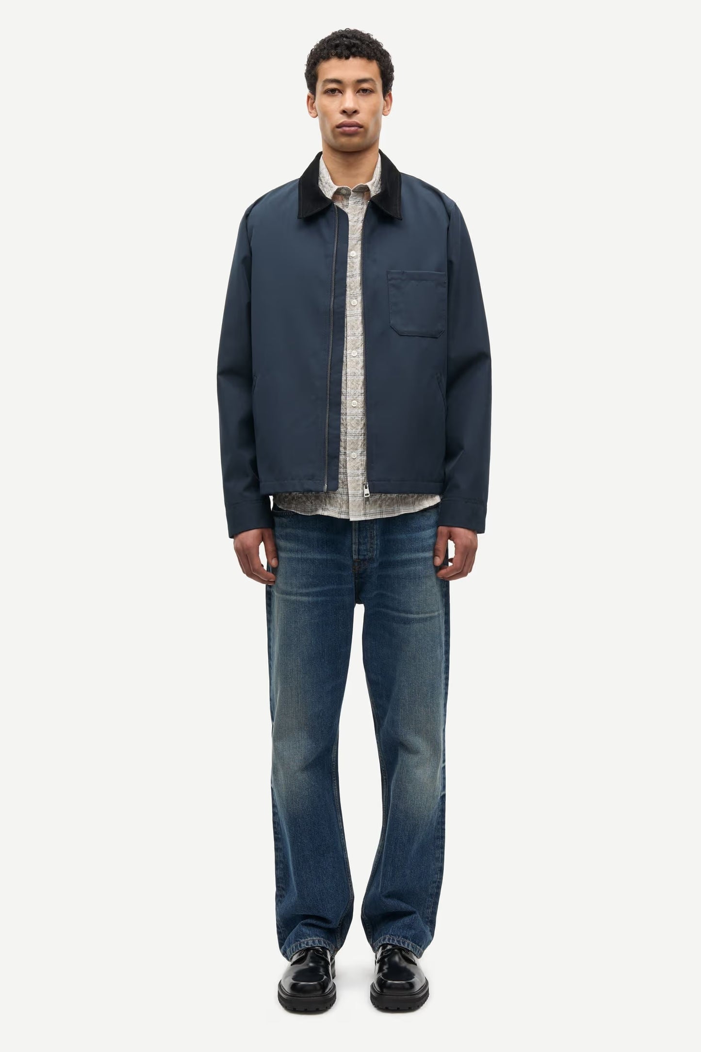 SAROBIN Z JACKET OLIVE GREY