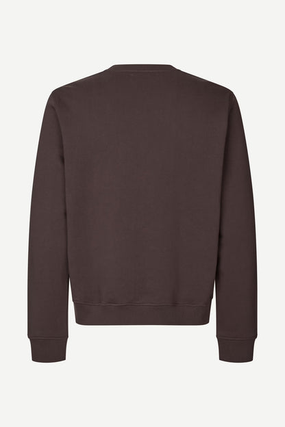 SAOTTO SWEATSHIRT 11414 BLACK COFFEE