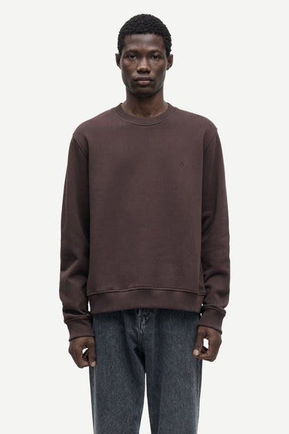 SAOTTO SWEATSHIRT 11414 BLACK COFFEE