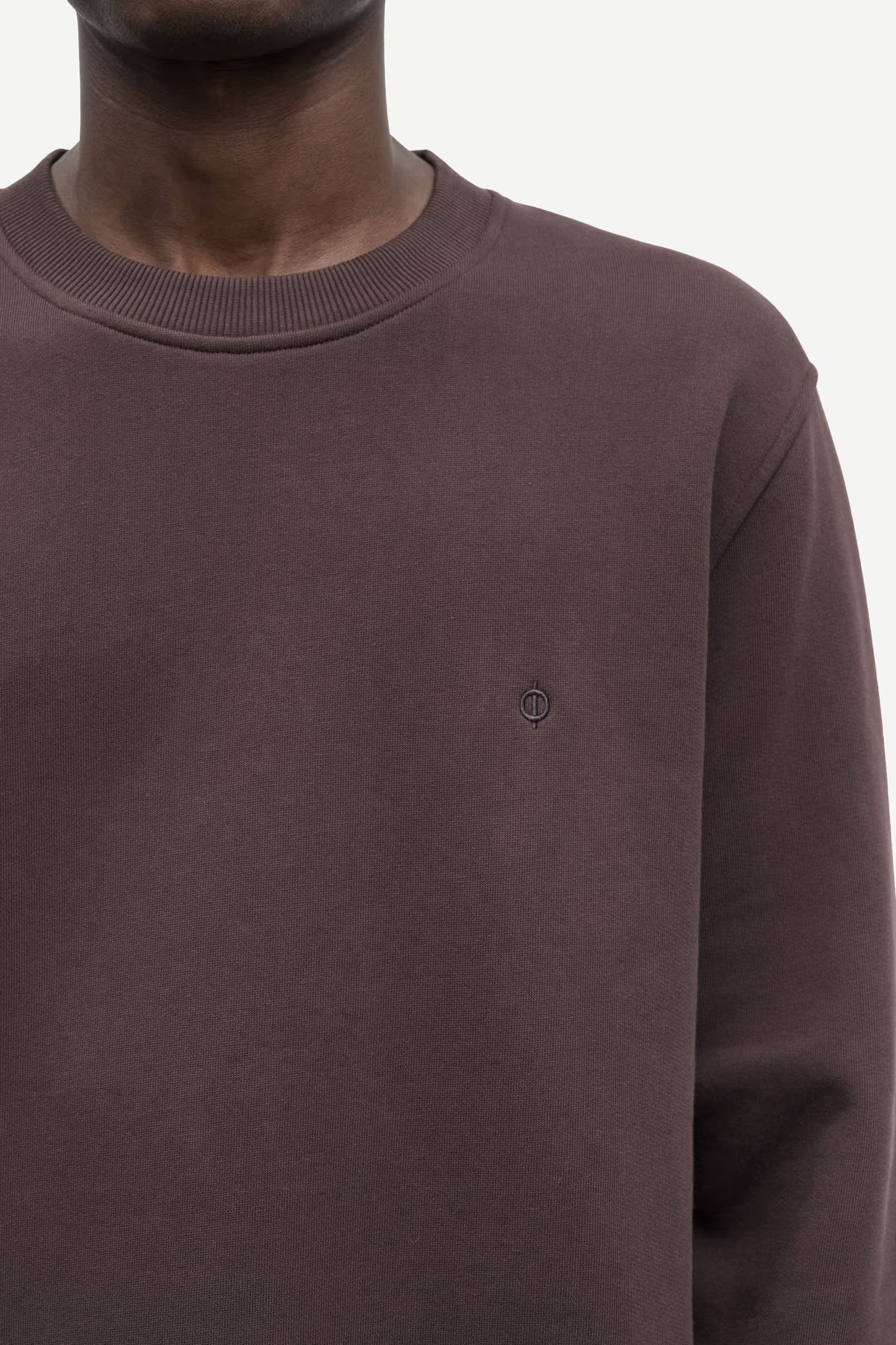 SAOTTO SWEATSHIRT 11414 BLACK COFFEE