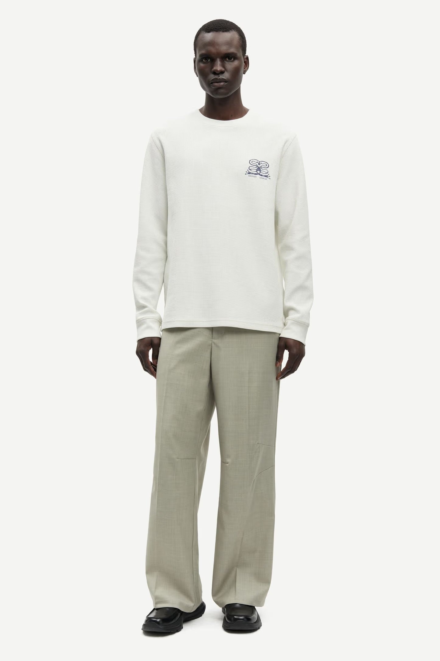 SAFELLOW LS T-SHIRT CLEAR CREAM