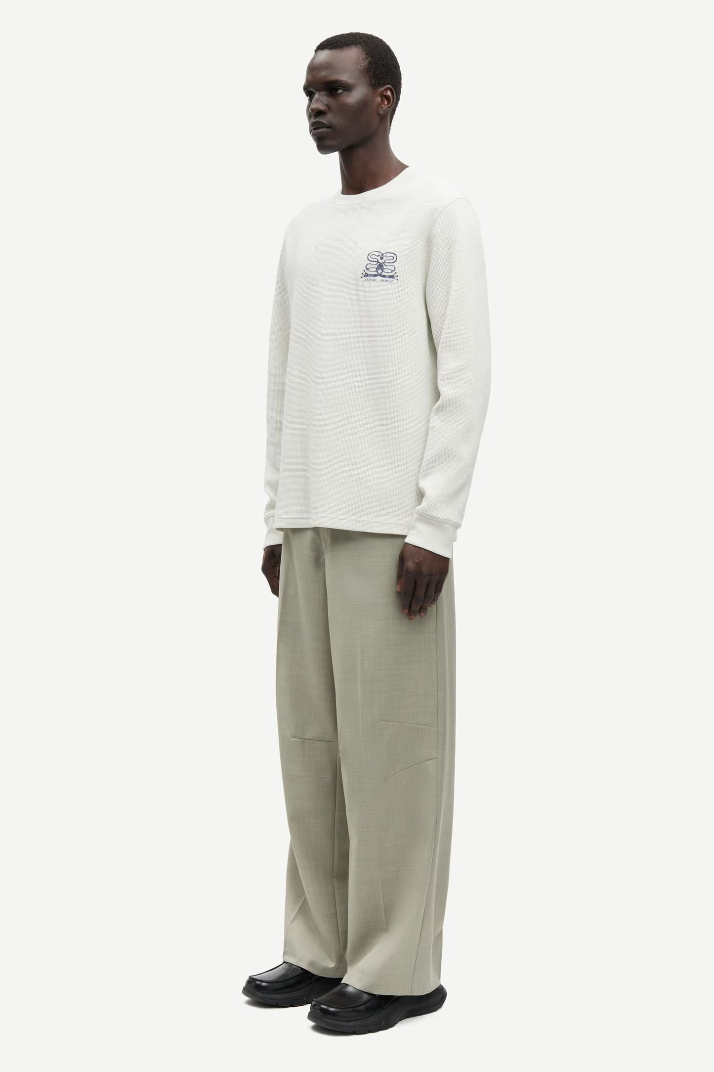 SAFELLOW LS T-SHIRT CLEAR CREAM