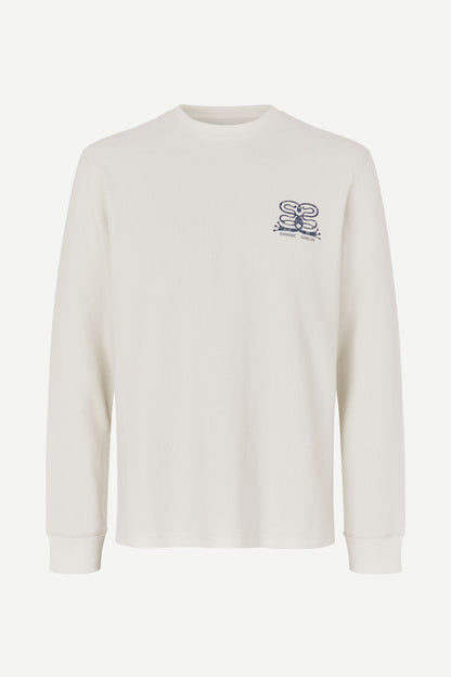 SAFELLOW LS T-SHIRT CLEAR CREAM