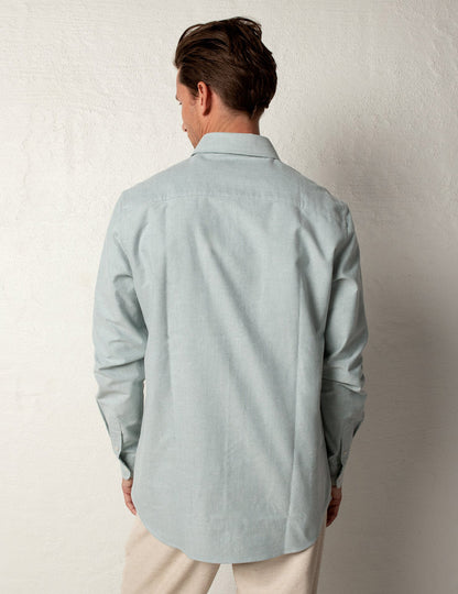 EVAN SHIRT LODEN GREEN