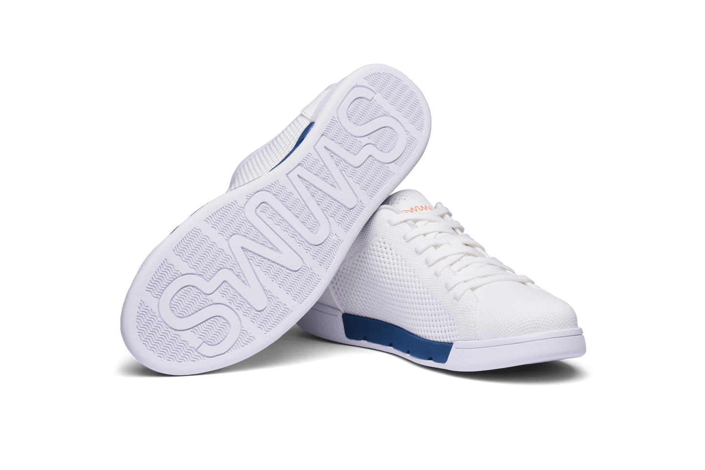 BREEZE TENNIS KNIT WHITE/BLUE