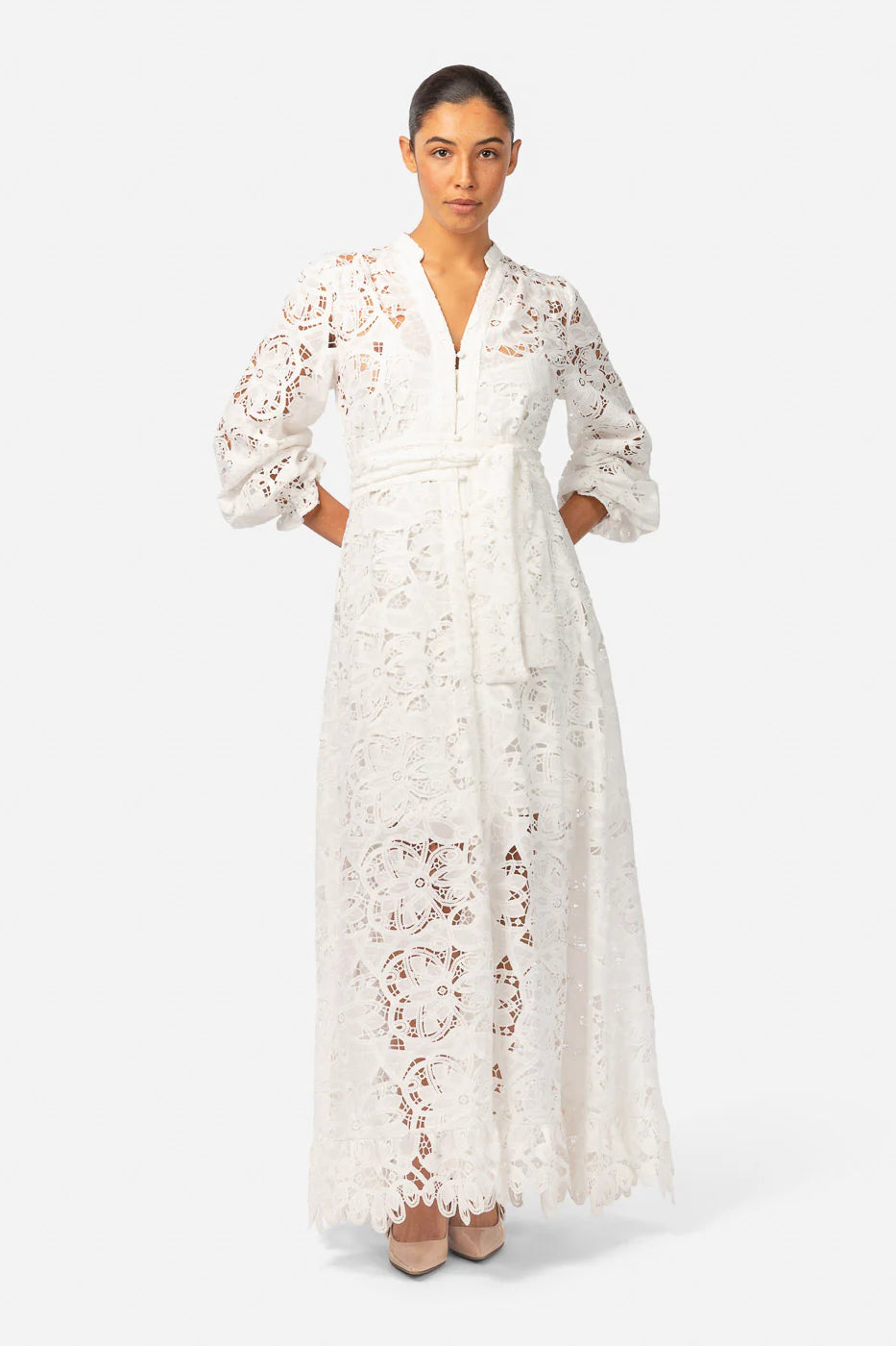 LENNA MAXI DRESS WHITE